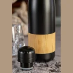 Termovka Kobe 750 ml iz nerjavnega jekla z bambusovim detajlom - slika 7