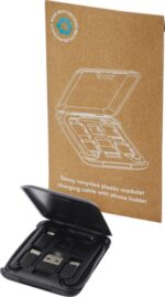 Modularni polnilni kabel Savvy s stojalom za telefon - slika 3